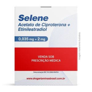 Selene Etinilestradiol 0,035mg Acetato De Ciproterona 2mg Com 21 Comprimidos