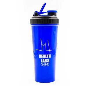 Coqueteleira Azul 600Ml Health Labs