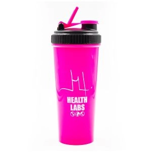 Coqueteleira Rosa 600Ml Health Labs