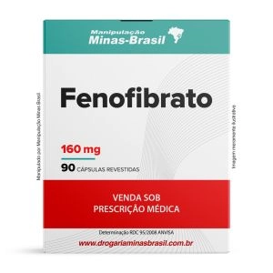 Fenofibrato 160mg Com 90 Cápsulas Revestidas