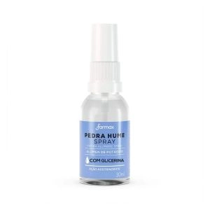 Pedra Hume Spray Com Glicerina Com 30Ml Farmax