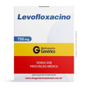 Levofloxacino 750mg Com 5 Comprimidos Genérico Biosintética