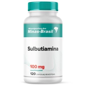 Sulbutiamina 100mg Com 120 Cápsulas Revestidas