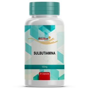 Sulbutiamina 100mg 30 Cápsulas Revestidas