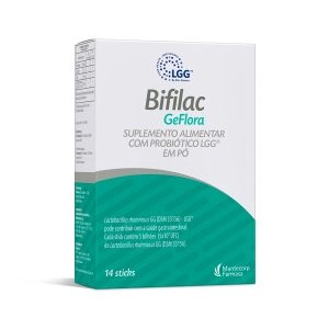 Suplemento Alimentar Bifilac Geflora Com 14 Sticks Mantecorp Farmasa