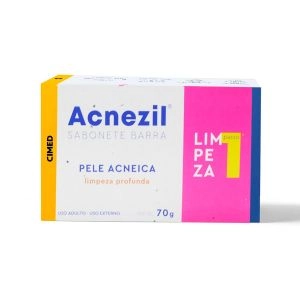 Sabonete em Barra Acnezil Pele Acneica Limpeza Profunda 70g