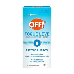 Gel Repelente de Insetos OFF! Toque Leve Com 100g