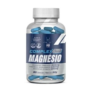 Suplemento Alimentar Complex Magnésio 3 em 1 Com 60 Cápsulas Health Labs