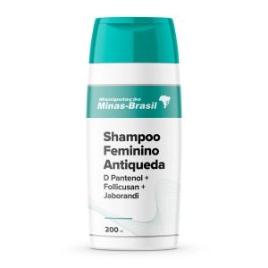 Shampoo Feminino Antiqueda D Pantenol + Follicusan + Jaborandi 200ml