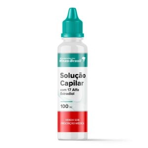 Solução Capilar com 17 Alfa Estradiol 100Ml