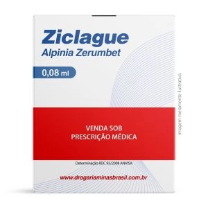 Ziclague Alpinia Zerumbet 0,08mL/mL Spray Uso Tópico Com 60ml Hebron