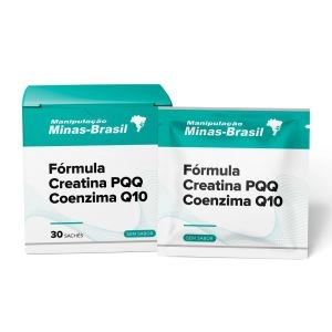 Fortalecimento Muscular Creatina Pqq Coenzima Q10 Sem Sabor 30 Sachês