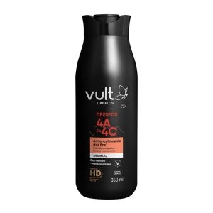 Shampoo Crespos 4A a 4C Com 350ml Vult Cabelos