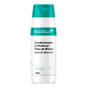 Condicionador D pantenol + Óleo de Rícino Essência Miss Dior 340ml