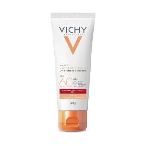 Protetor Solar Facial Capital Soleil Uv Pigment Control Fps60 Cor 2.0 Com 40G Vichy