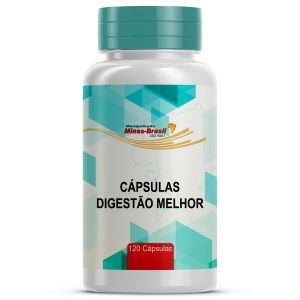 Capsulas Digestão Melhor Com 120 Cápsulas