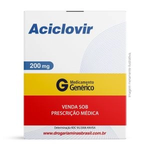 Aciclovir 200mg Com 30 Comprimidos Genérico Cimed