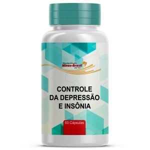 Cápsula Controle Depressão com Insônia 60 Cápsulas
