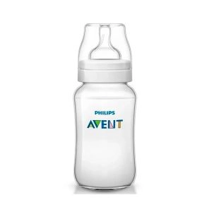 Mamadeira Anti-Colic Transparente Com Válvula Anticólica Nº 3 Com 1 Unidade 330ml Avent Philips