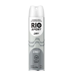 Desodorante Aerosol Antitranspirante Dry Street Com 150ml Rio Sport