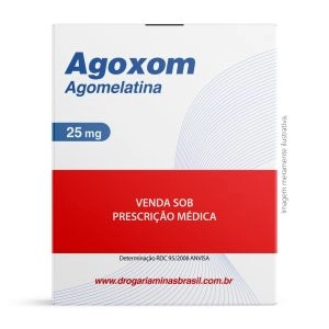 Agoxom Agomelatina 25mg Com 28 Comprimidos Servier