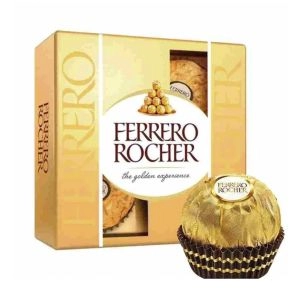 Bombom Ferrero Rocher Com 4 Unidades 50g