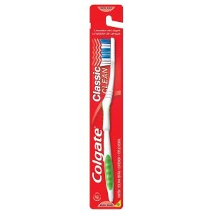 Escova De Dente Colgate Classic Clean Macia Suave
