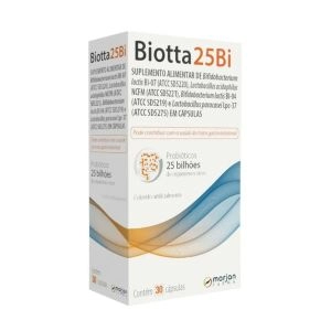 Suplemento Alimentar Biotta 25Bi Com 30 Cápsulas Marjan Farma