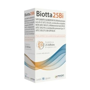 Suplemento Alimentar Biotta 25Bi Com 10 Cápsulas Marjan Farma