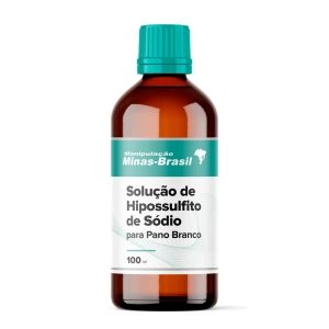 Solução de Hipossulfito de Sódio Para Pano Branco Com 100Ml