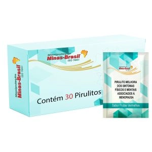 Pirulito Melhora dos Sintomas Físicos e Mentais Associados À Menopausa Sabor Frutas Vermelhas Com 30 Unidades