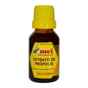 Extrato De Própolis 11% Com 20ml Mel Santa Bárbara
