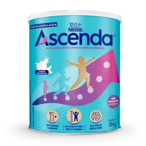 Suplemento Alimentar Infantil Ascenda Baunilha 364g