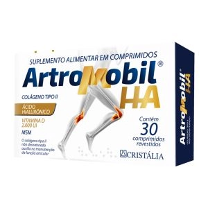 Suplemento Alimentar ArtroMobil HA Com 30 Comprimidos Cristália