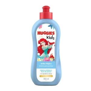 Creme Para Pentear Infantil Huggies Kids Brilho Mágico Com 360ml
