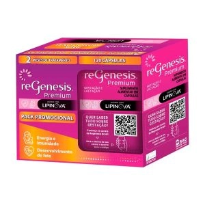 Suplemento Alimentar ReGenesis Premium Pack Com 120 Cápsulas