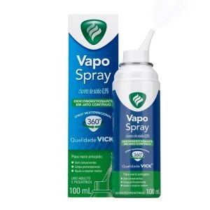 Vick Vapo Spray Descongestionante Nasal Com 100ml