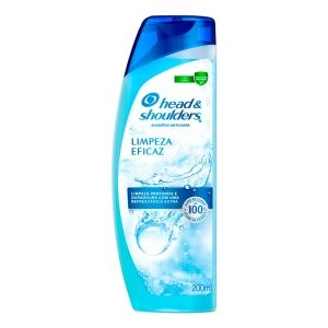 Shampoo Anticaspa Head e Shoulders Limpeza Eficaz Com 200ml