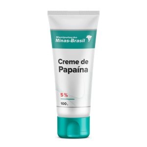 Creme de Papaina 5% Com 100G