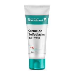 Creme de Sulfadiazina de Prata 1% Com 100G