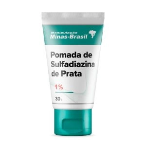 Pomada de Sulfadiazina de Prata 1% Com 30G