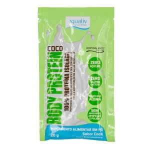 Body Protein Coco Sachê Com 20g Equaliv