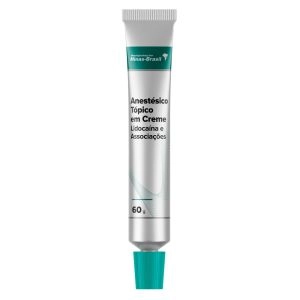 Anestésico Tópico Com Lidocaína e Associações Em Creme Com 60G