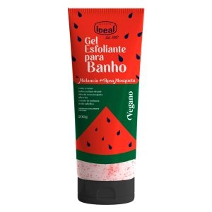 Gel Esfoliante para Banho Melancia e Rosa Mosqueta Com 200g Ideal