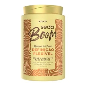 Creme De Pentear Seda Boom Definição Flexível Com 1Kg