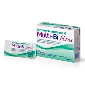 Suplemento Alimentar Multi BI Fibras Com 15 Sachês de 5g Cada Supera