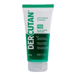 Gel de Limpeza Suave Dercutan Pro Profunda 150G Fqm Melora