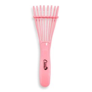 Escova Polyplus com 08 Pentes para Desembaraçar, Modelar e Cachear Rosa Ref.: 5535 Santa Clara