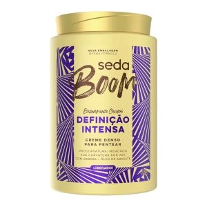 Creme De Pentear Seda Boom Definição Intensa Com 1Kg