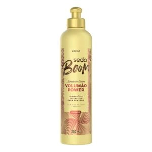 Creme Para Pentear Seda Boom Volumão Power Com 350ml